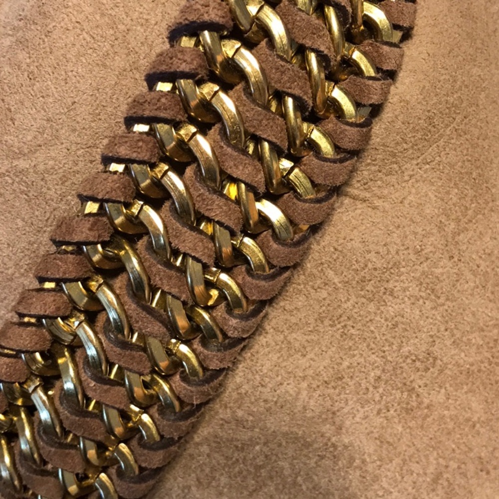 Tory Burch Shearling Fur Drawstring Bag NWT - Picture 4 of 6